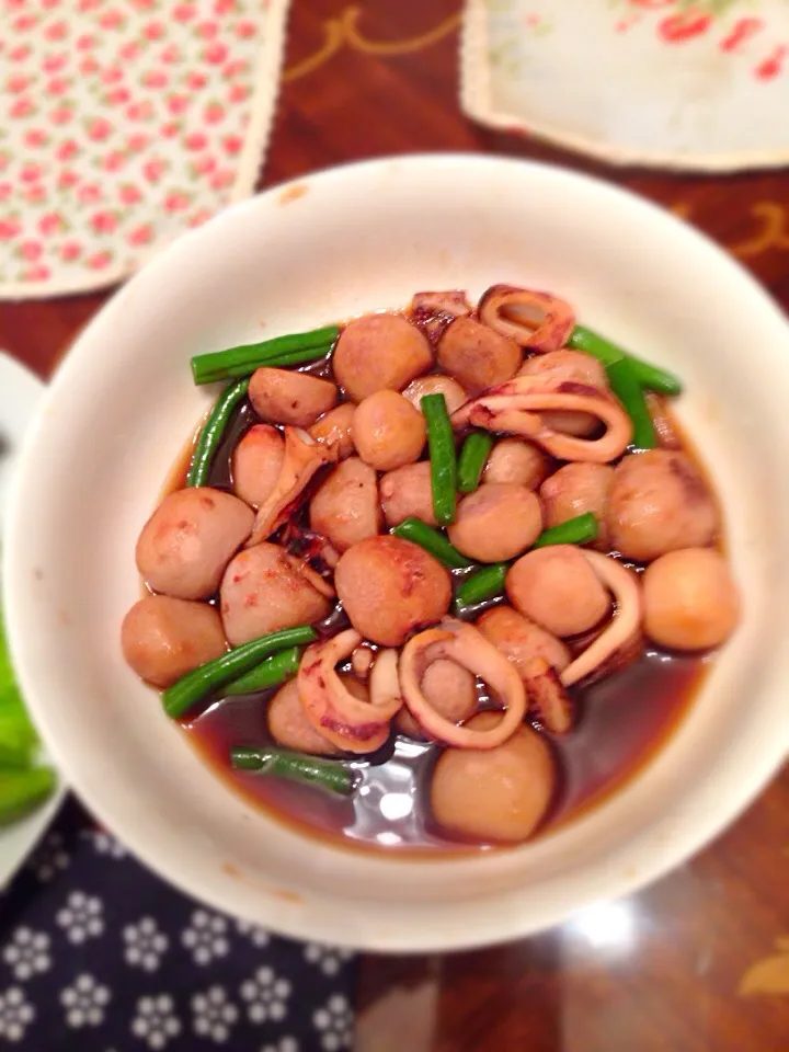 イカと里芋の煮物|ちゃたままさん