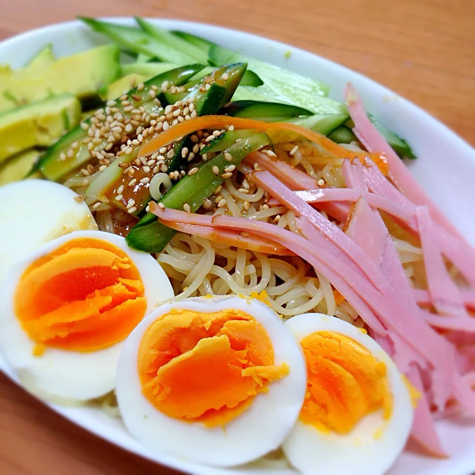 濃厚ごまつゆで♡冷やしラーメン♡|☆*yuko's kitchen*☆さん