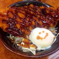 Snapdishの料理写真:ソースカツ丼|ミツコさん