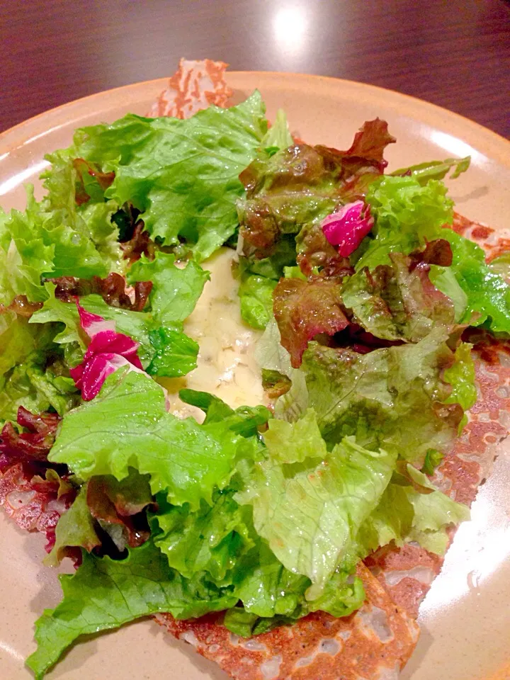 Galette for lunch :) yumm!! シンプルなガレットランチをペロリ(*^^*)|Tanuさん