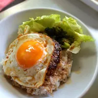 Snapdishの料理写真:ロコモコ丼|しょこらさん