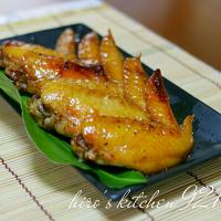 鶏手羽先の甘辛煮
