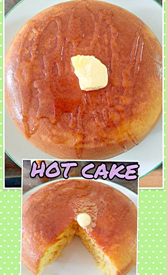 Snapdishの料理写真:my home made jumbo hot cake|Miki Jorierose Obispoさん