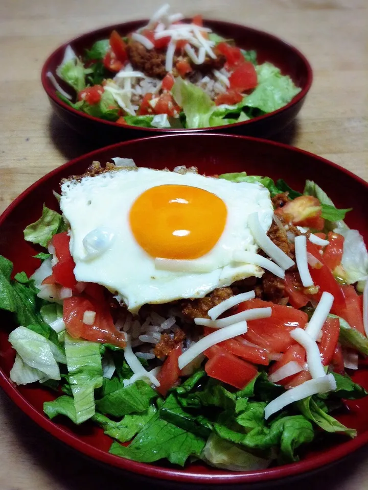 沖縄「ピロピロ」ライフさんの料理 タコライス|かずきっちんさん