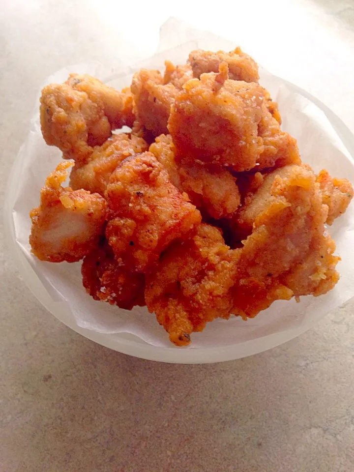 Snapdishの料理写真:Popcorn Chicken|Chrisy Hillさん