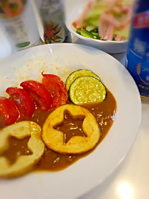 ママは夏野菜カレー!!!!!|ちび太さん