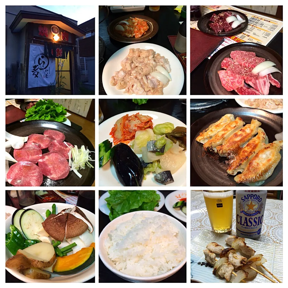 3人で食べた（＾∇＾）
にく、にく、にく〜。

実家に帰ってから本物ビール♡
焼き鳥も食べちゃった。
胃がおバカ。
ホントは頭がおバカ。
ん？理性がおバカ？
とにかくおバカ（＾∇＾）|しーさん