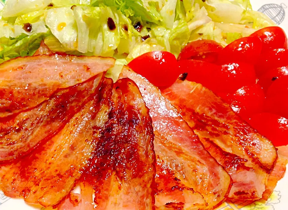 Fried bacon salad|Liezlさん