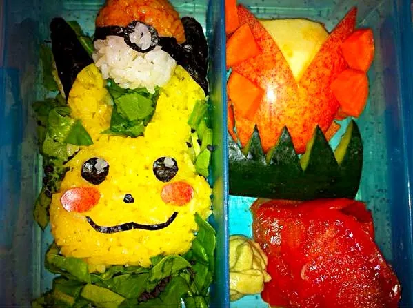 Snapdishの料理写真:Pokémon『ピカチュウ』弁当|IV Excelsisさん