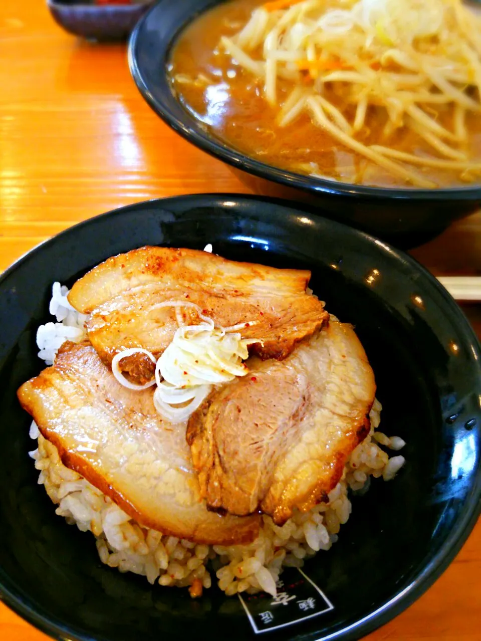 Snapdishの料理写真:仙台＊玄龍の「チャーシュー丼」|ちはるさん