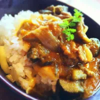 Snapdishの料理写真:タイ風チキンカレー|桜咲けさん