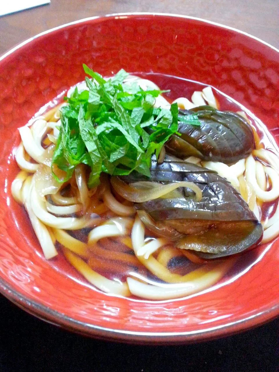 茄子の煮浸し冷やしうどん！|颯ママさん