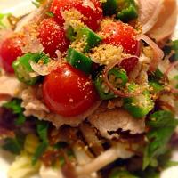 豚しゃぶサラダ🎶