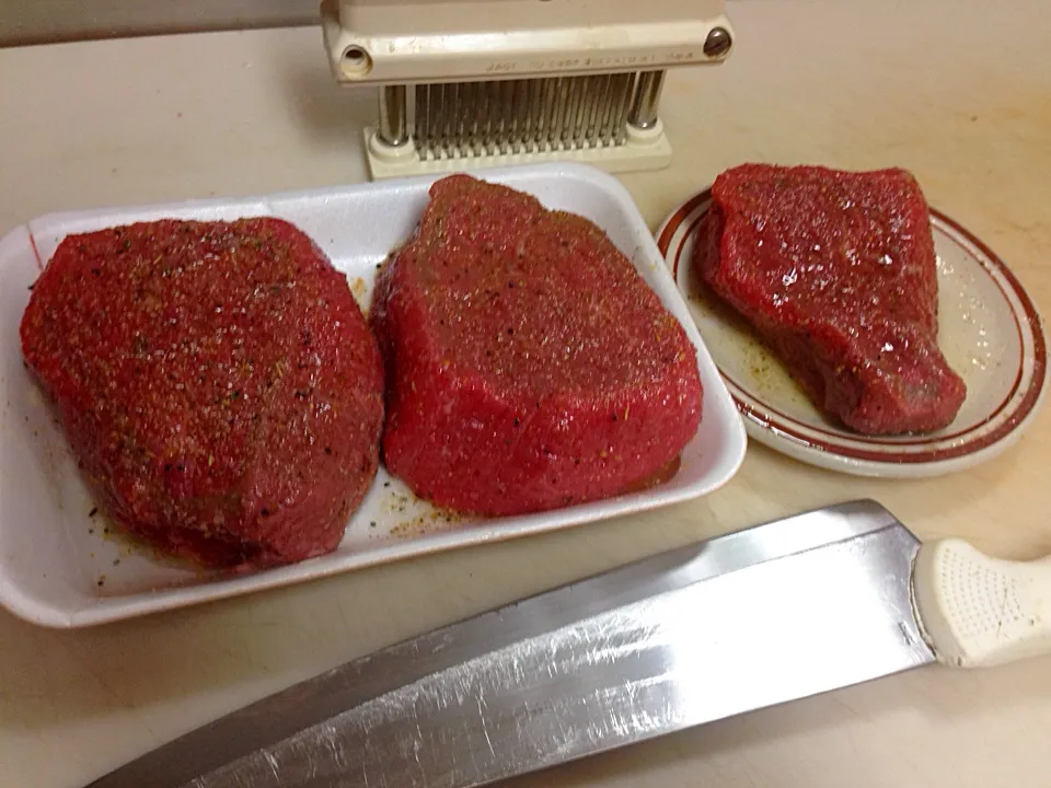 Fresh cut, Chef's choice Sirloin!|Chef Ampさん