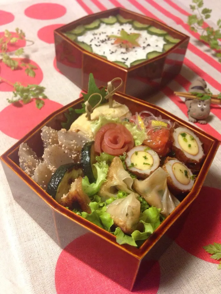 Snapdishの料理写真:お弁当|sasori595さん