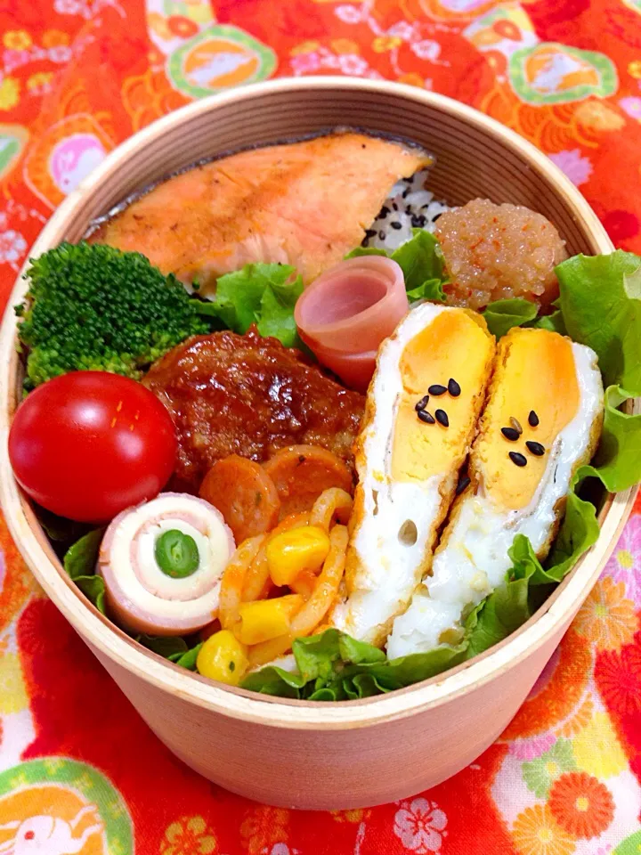 私弁当〜❗️😆|みほままこさん