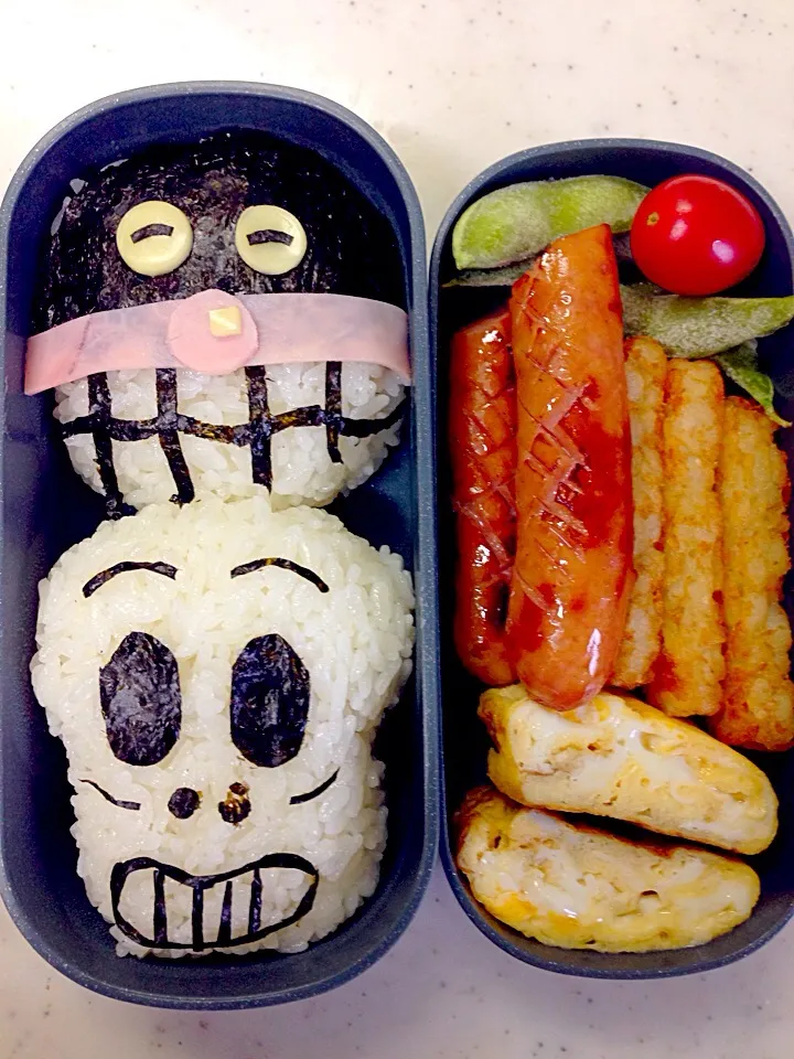 Snapdishの料理写真:息子のお弁当 2014.7.4|Ｌｅｈｕａさん