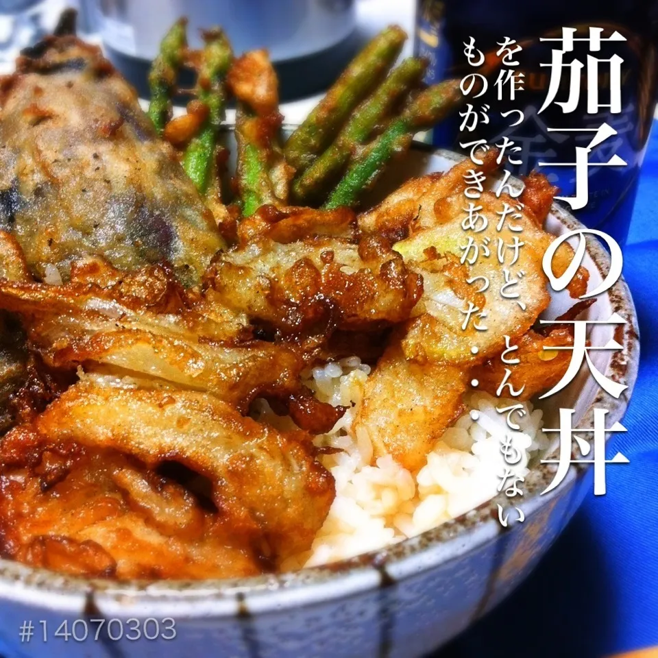 #14070303 茄子の天丼 ¥190|dune725さん