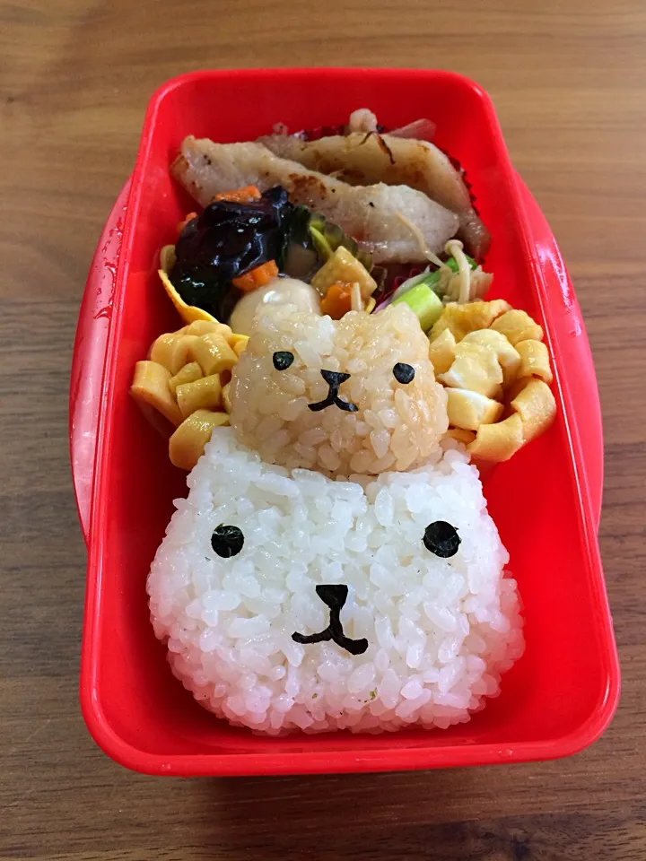 Snapdishの料理写真:カピバラさんのお弁当|manacocoさん