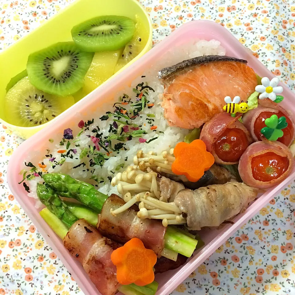 Snapdishの料理写真:中1女子のお弁当|Kunicomさん