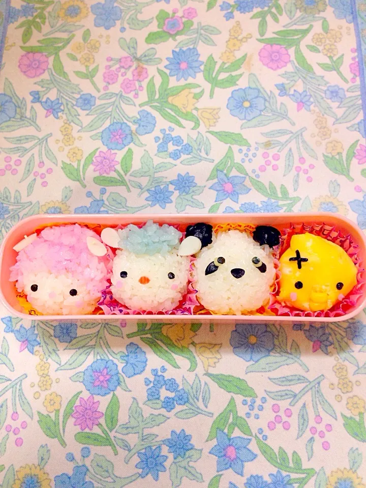 おにぎり弁当（≧∇≦）|富士子🍒🐰🍓さん