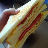 Snapdishの料理写真:homemade sandwich|Rayna yumyumさん