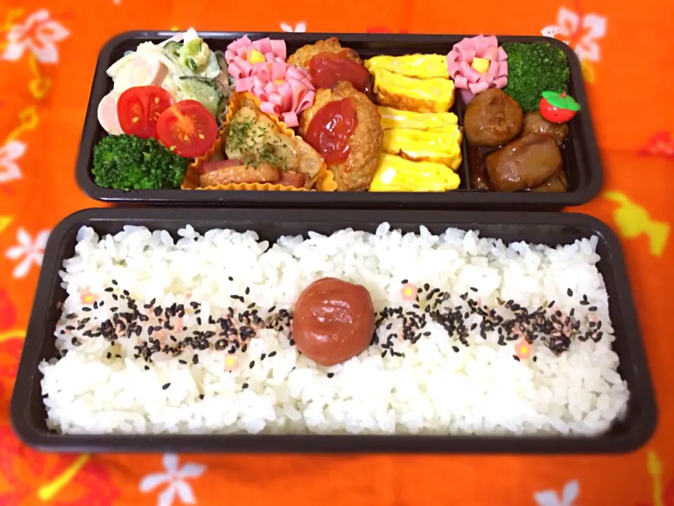 7月4日旦那さん弁当♡|つんさん