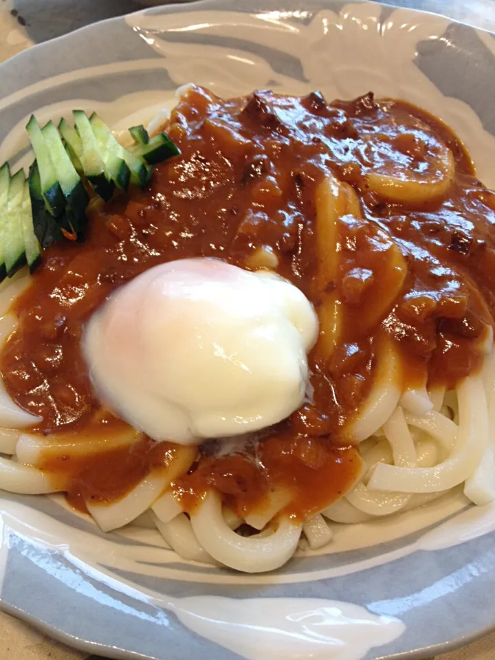 冷熱（ひやあつ）ジャージャーうどん👍|リッキーさん