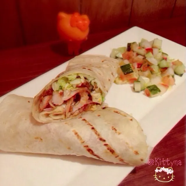 Doner Chicken Wrap SDWH (人´∀｀*)🎀|🎀Kittyna🌸さん