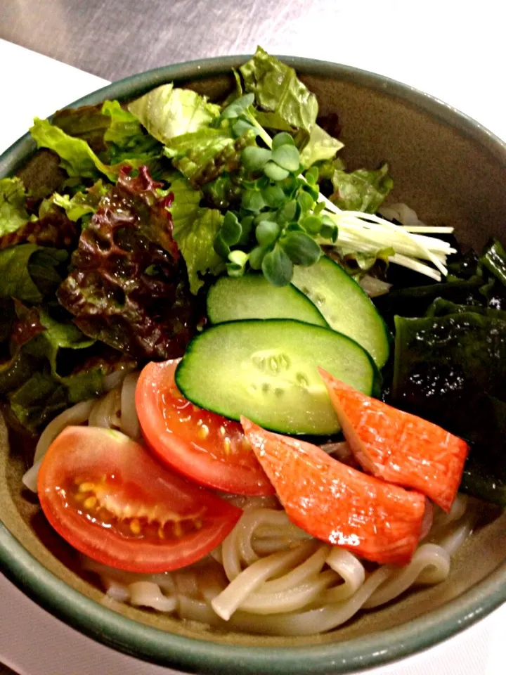 Salad udon with peanuts dressing|Arlene Shibataさん