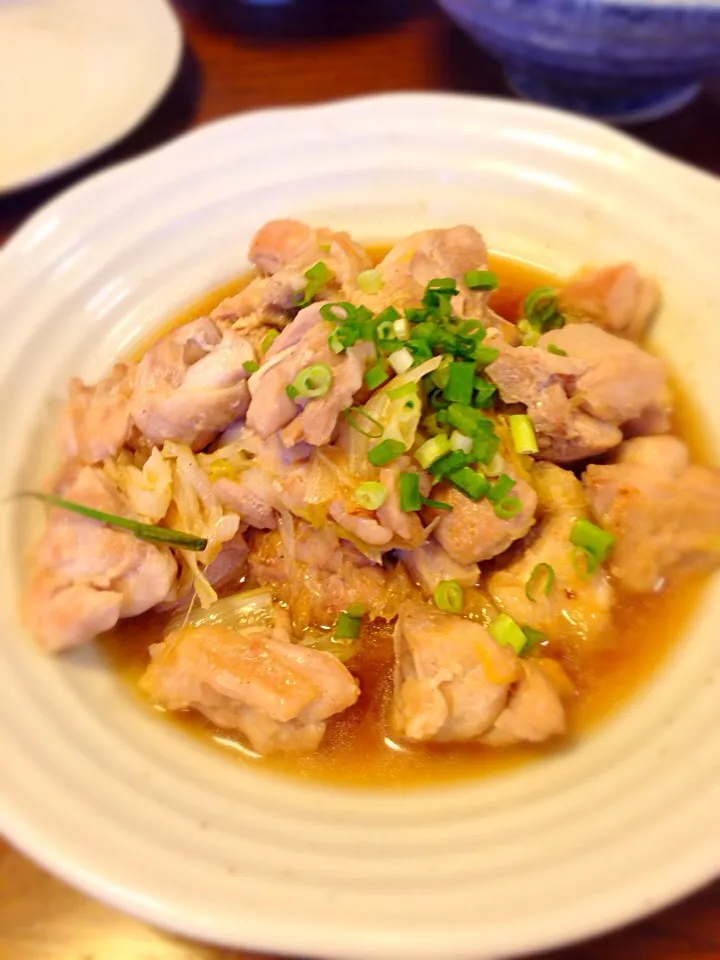 とりにくのめんつゆソテー🍴|しのてらさん