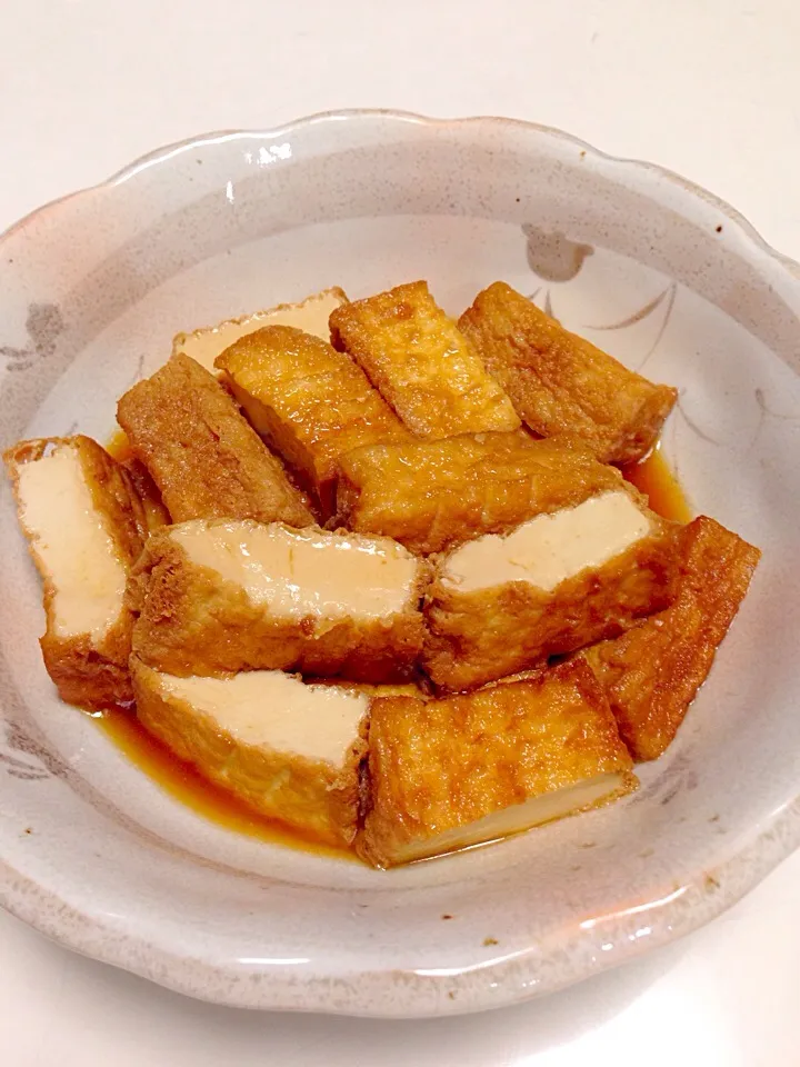 厚揚げの煮物|おかーＰさん