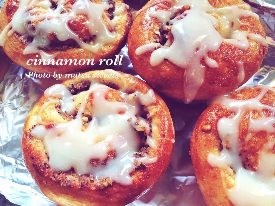 Snapdishの料理写真:cinnamon roll|Matsu sweetsさん