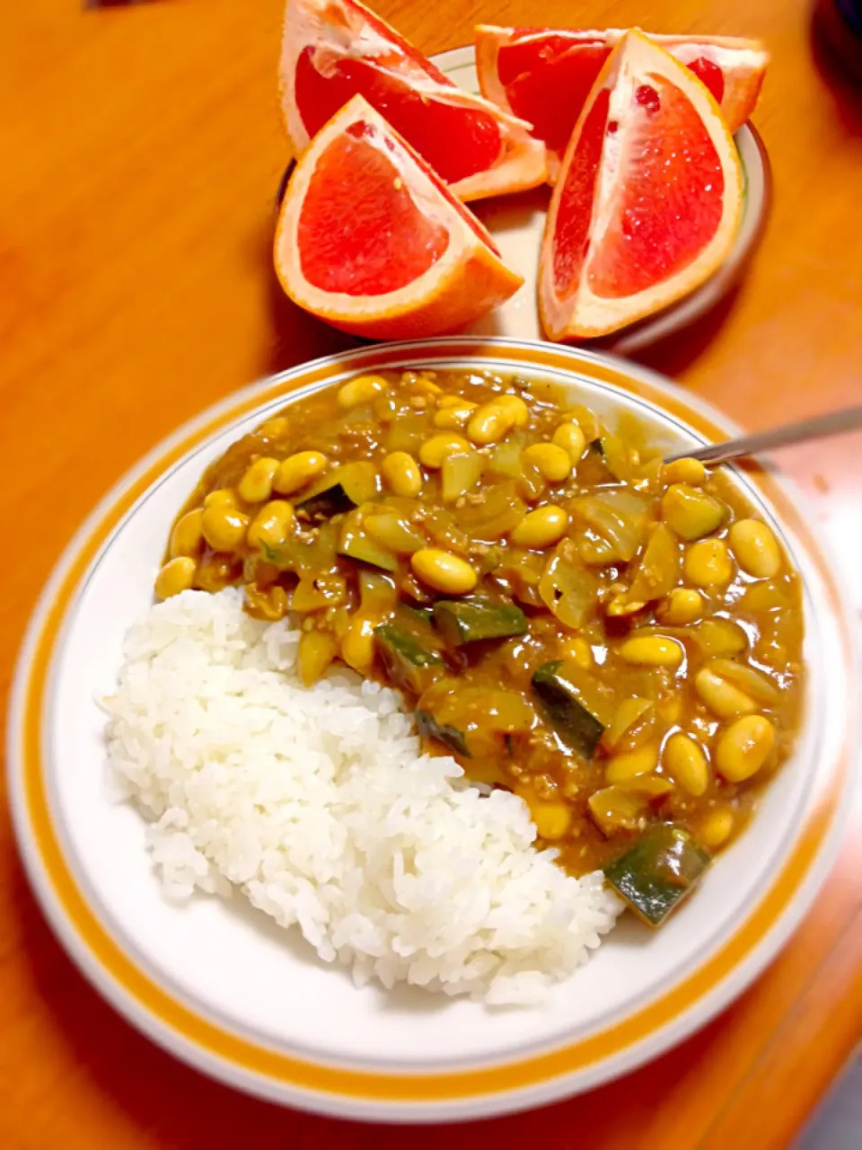 大豆とズッキーニたっぷりの夏カレー|えり(ぼちぼち)さん