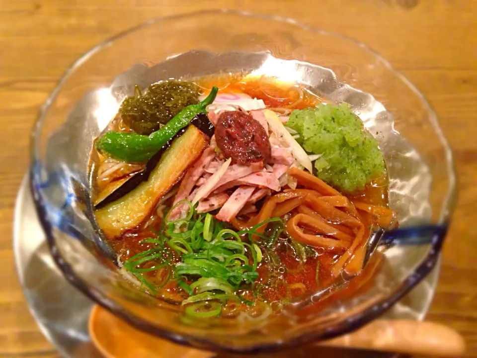 冷梅シソおろしらぁ麺|麺's食堂粋蓮さん