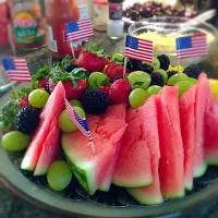 Fourth of July fruit.|Kitreentaさん