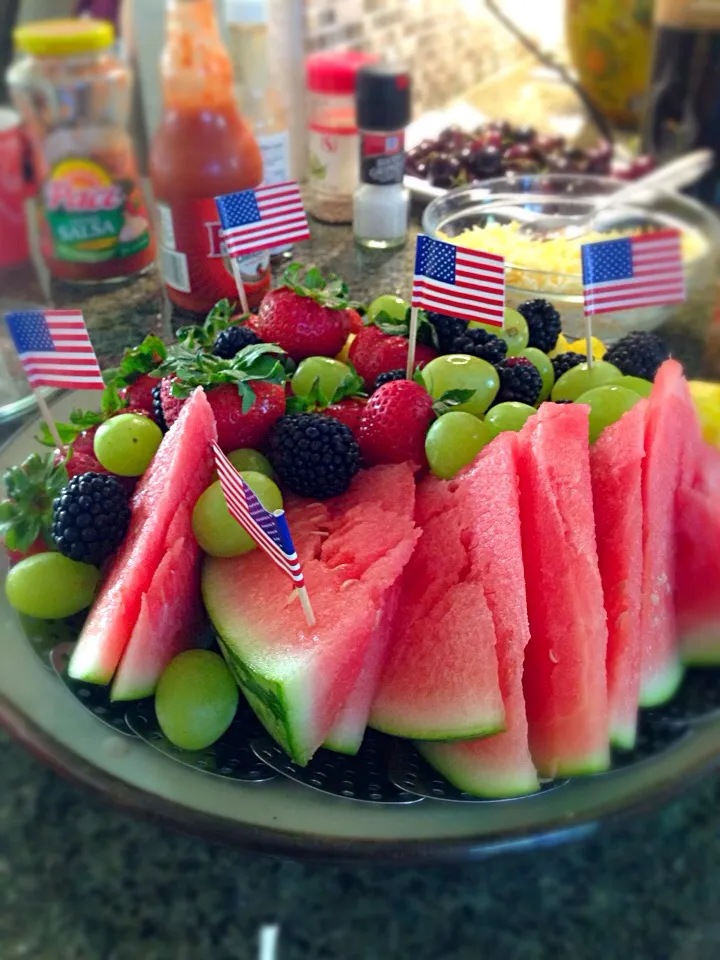 Fourth of July fruit.|Kitreentaさん