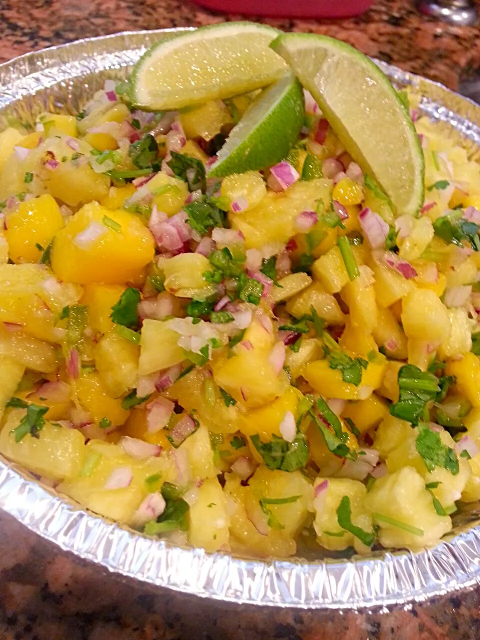 Pineapple mango salsa|Kejuana Stanleyさん