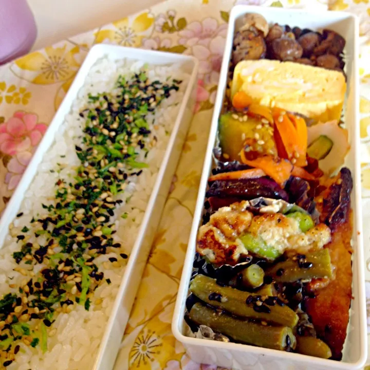 Snapdishの料理写真:お弁当7/4|MAMIさん