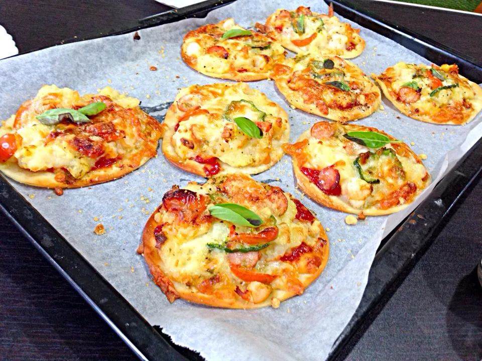 焼きたてポテトピザ☆♪|viviさん