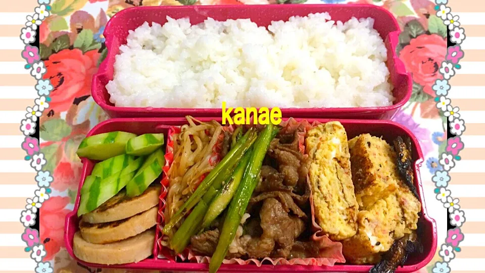 Snapdishの料理写真:今日のお弁当！|かなさん