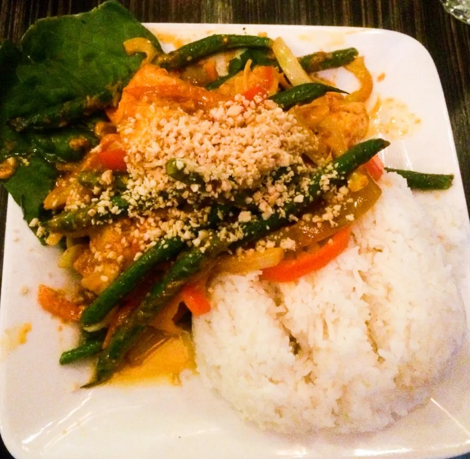 Coconut Curry Stir Fry with Chicken Luc Lac|sooprcoolchicaさん