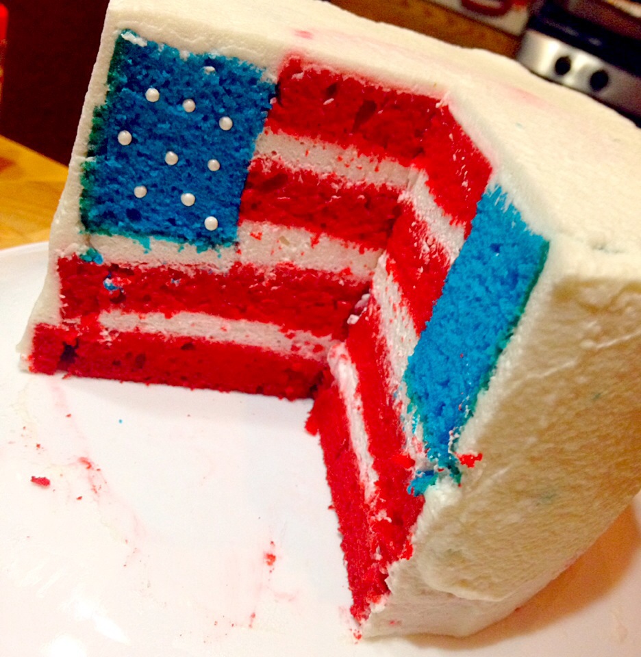 4th Of July アメリカ国旗のケーキ Izumi R Snapdish スナップディッシュ Id It8mia