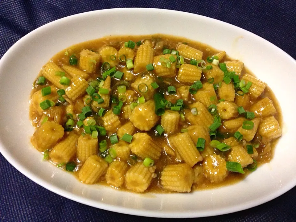 Baby corn manchurian|natasharavindranさん