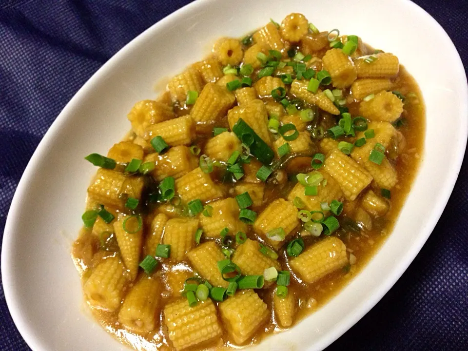 Baby corn manchurian|natasharavindranさん