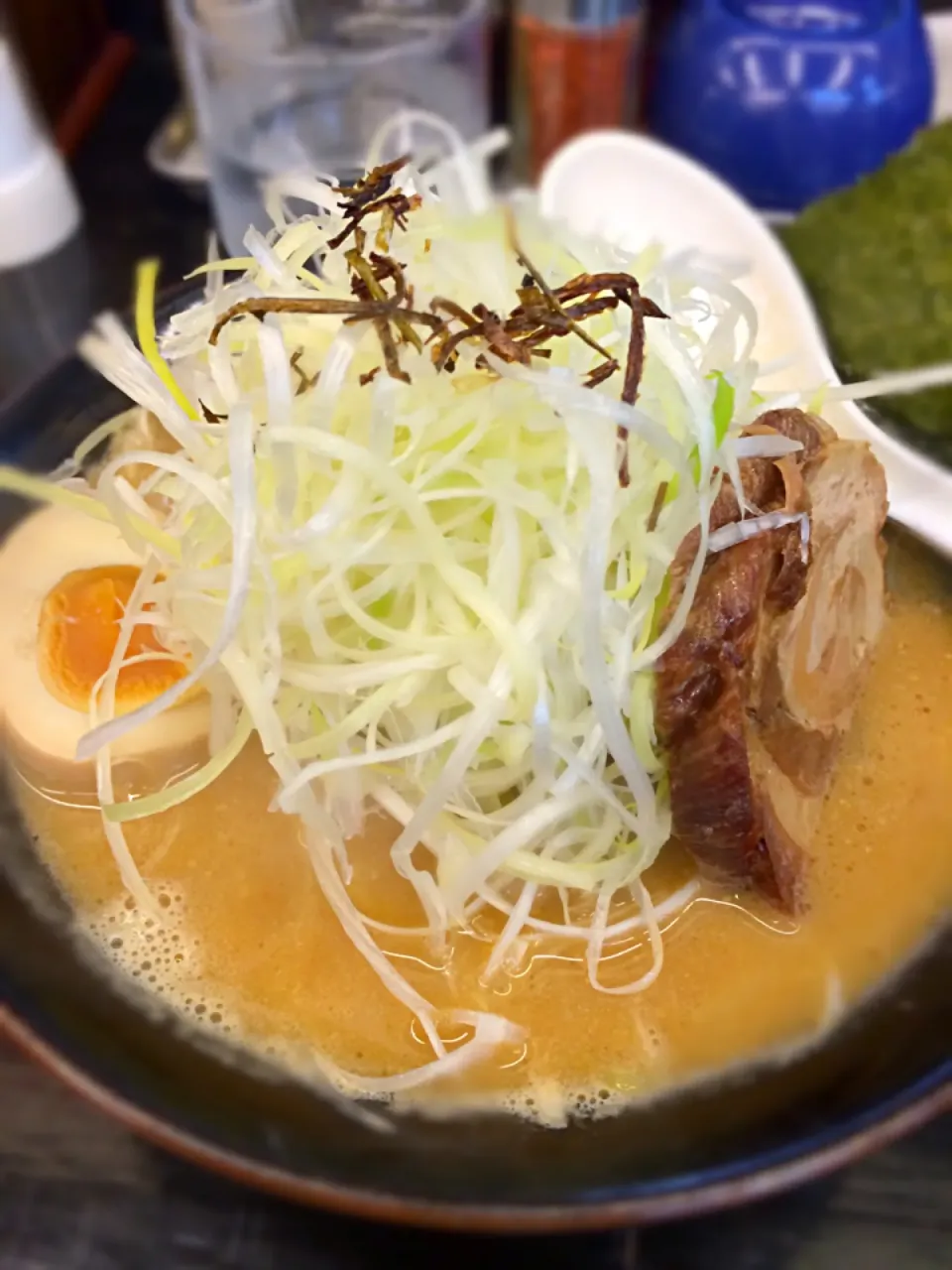 Snapdishの料理写真:ネギ味噌ラーメン|wildcat山猫さん