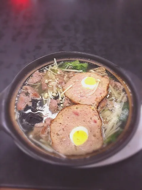 Do you see Quail egg in Stewed Pork Ball ?|Fayさん