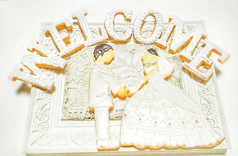 Wedding Icing cookie|kanacoさん