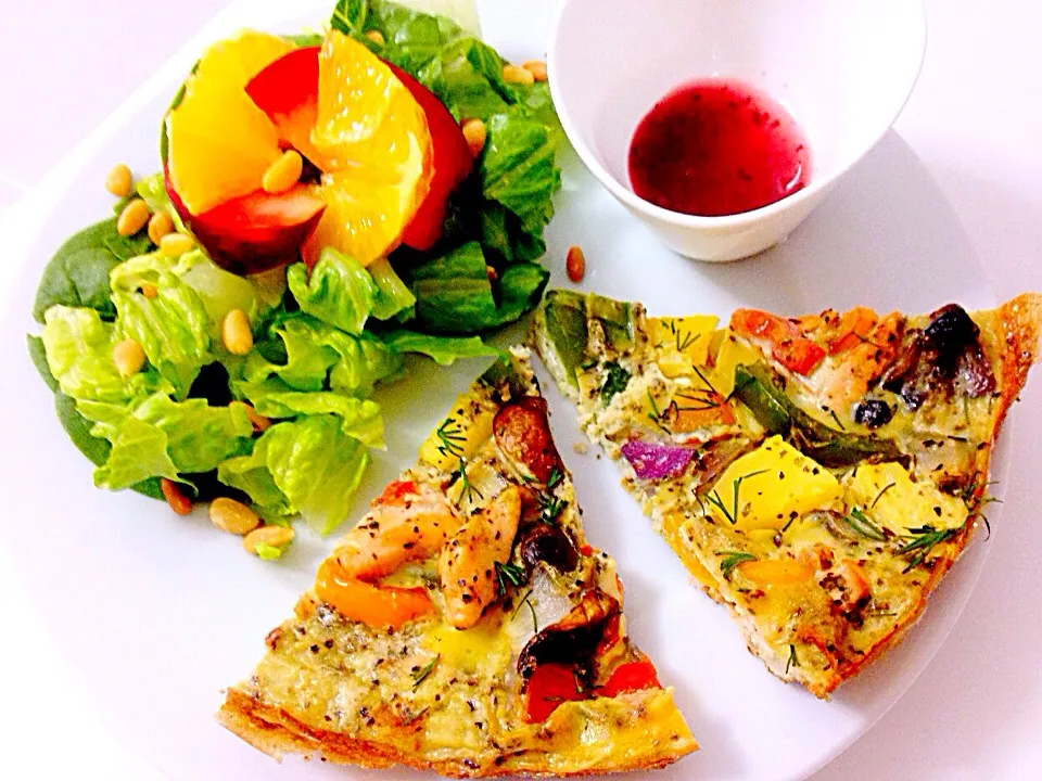 Pineapple Salmon Frittata|Mich Liowさん