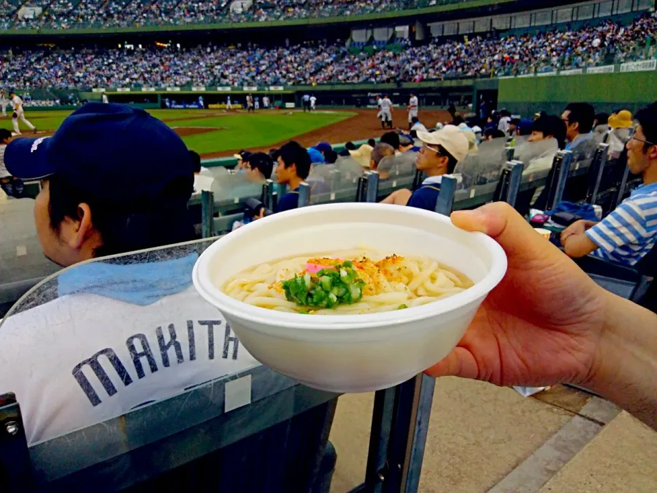 ほっともっとフィールド神戸の、かけうどん。|東京ライオンズさん